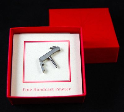 Smycke/pin Korkskruv