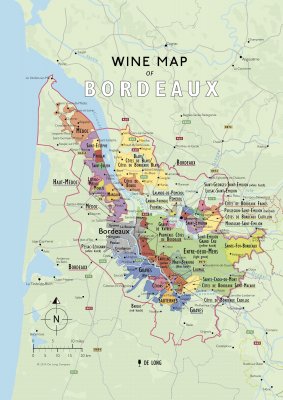 Vinkarta Bordeaux A3