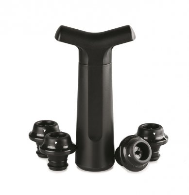 Vakumpump Wine Saver ”Pompe” + 4 proppar