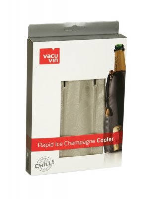 VacuVin snabbkylare Champagne - platina