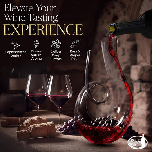 Elegant karaff ”Horn”