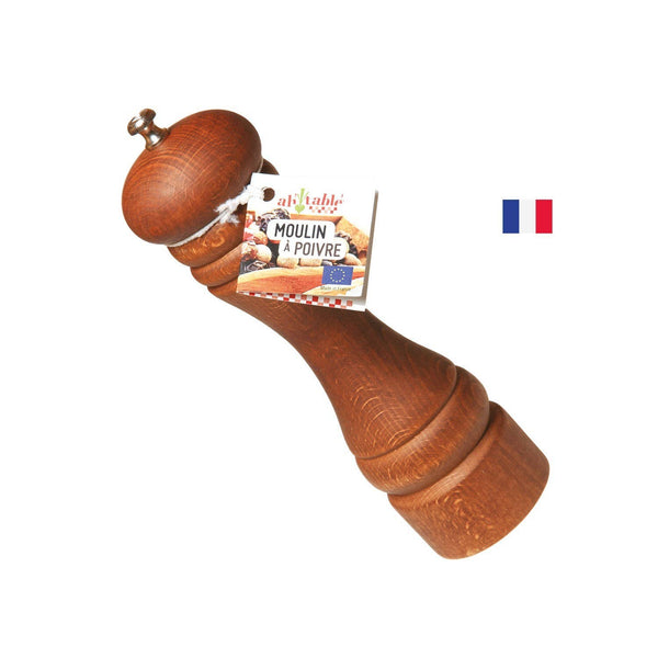 Pepparkvarn i oljad bok - 20 cm