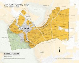 Cramant Grand Cru Champagne Côte des Blancs.