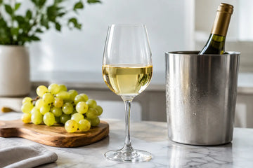 Kyla vitt vin snabbt utan att späda ut smaken
