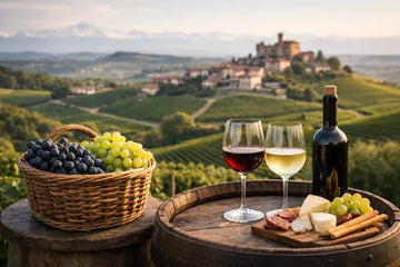 Vinregionen Piemonte - stil, druvor och servering