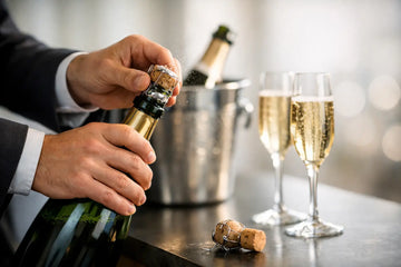 Öppna champagne säkert - så gör du rätt