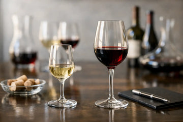 ISO-glas och vinprovarglas för standardiserad provning