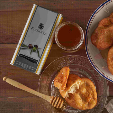 La Chinata Kallpressad jungfruolja (Extra Virgin Olive) plåtburk 500 ml.