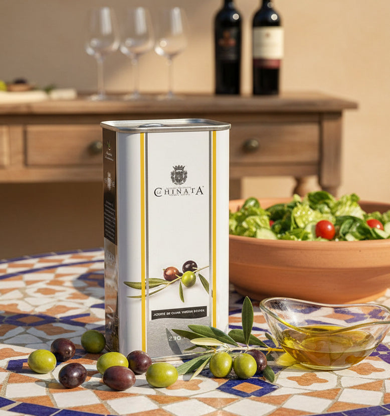 La Chinata Kallpressad jungfruolja (Extra Virgin Olive) plåtburk 250 ml.