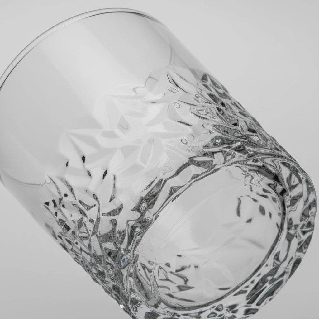 Japanese Glass - Gift Box + Granite Ice Cubes + Coaster |329