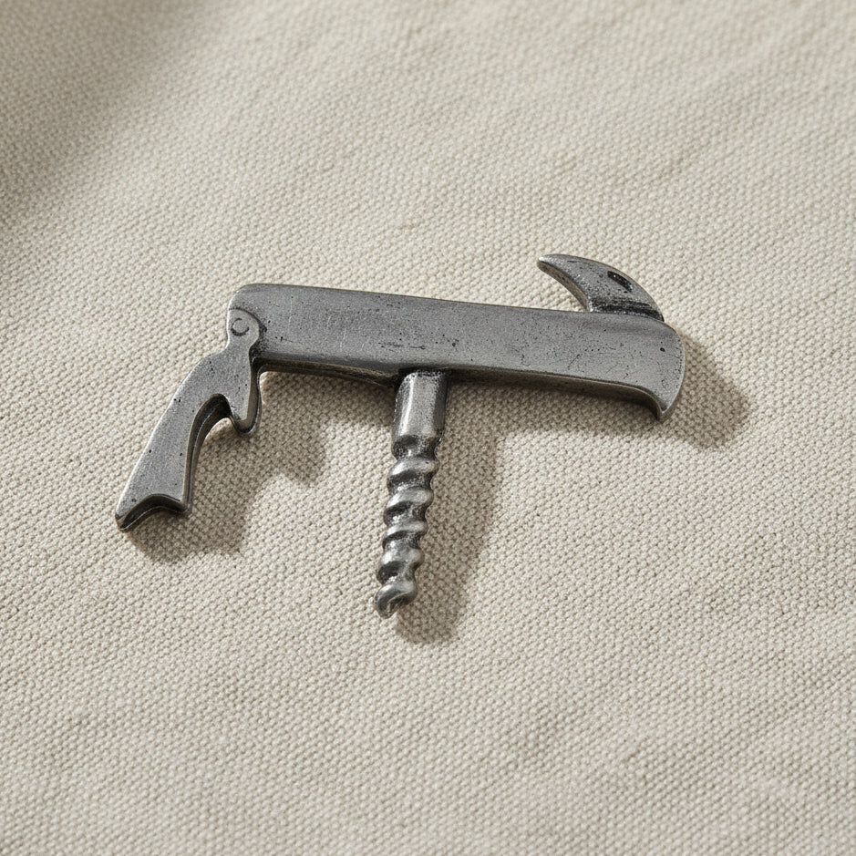 Smycke/pin Korkskruv