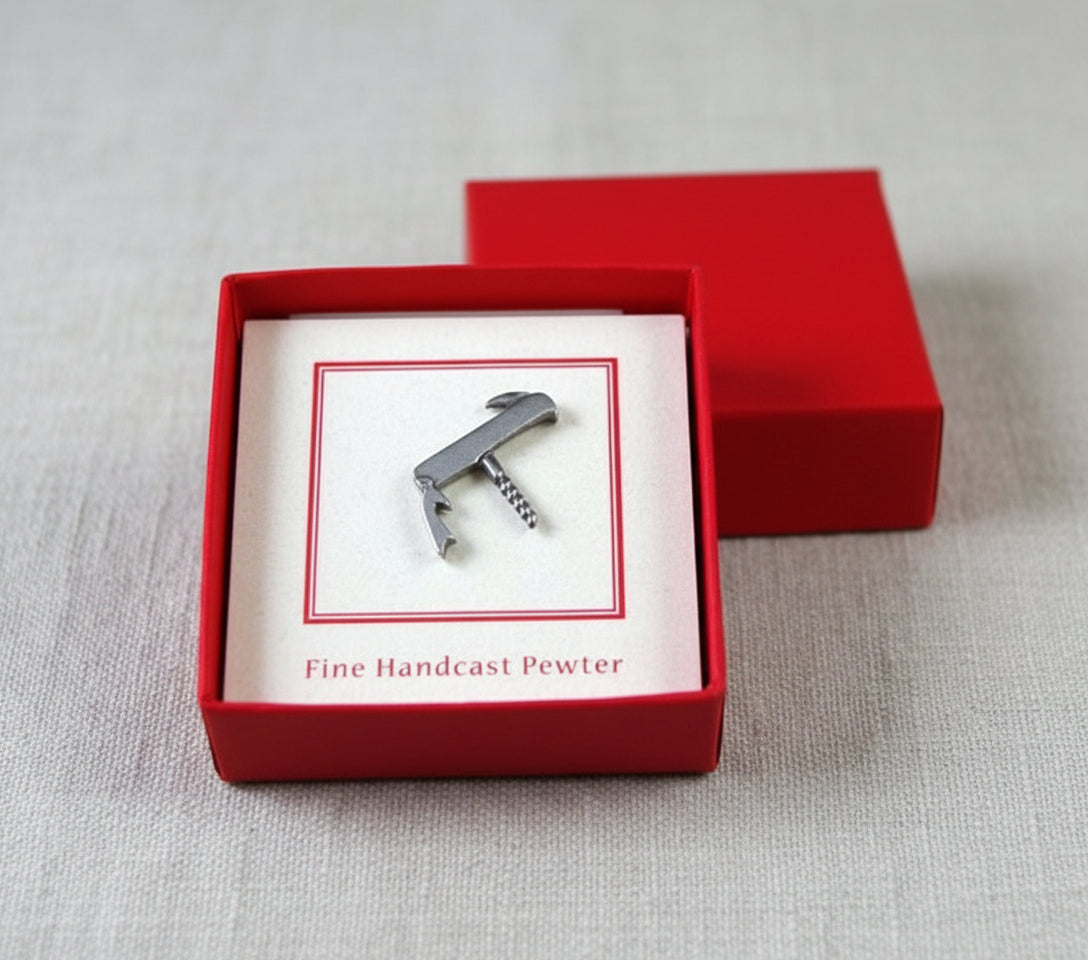 Smycke/pin Korkskruv