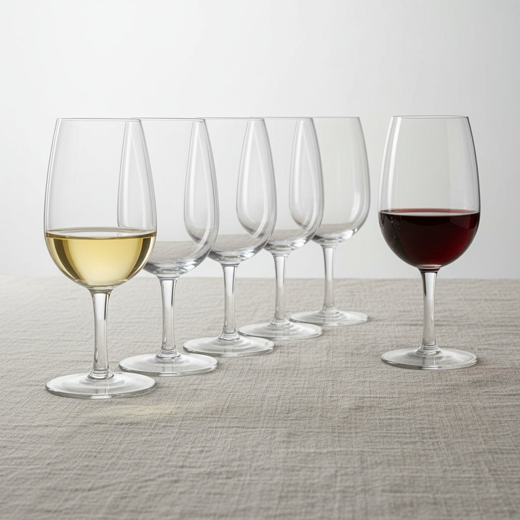 6 x vinprovningsglas - ISO-glas Lehmann