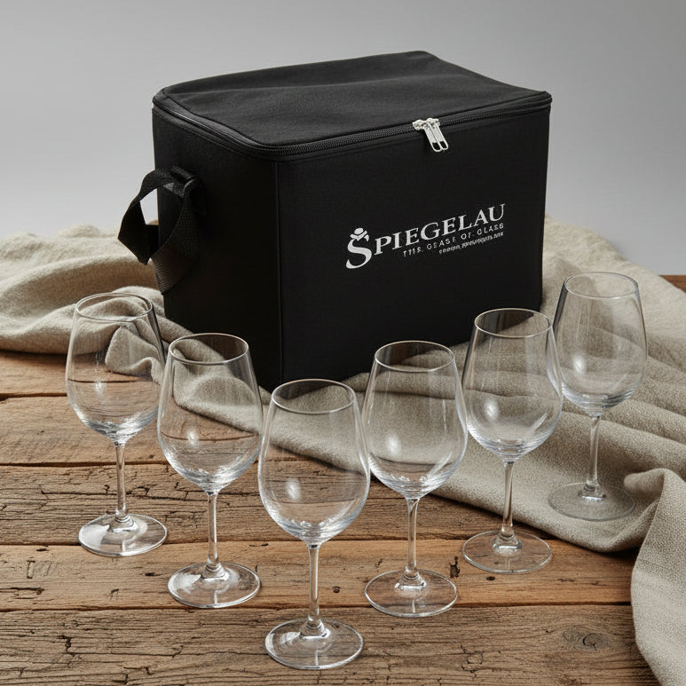 Spiegelau Authentis Expert Tasting Vinprovningsset med glasväska