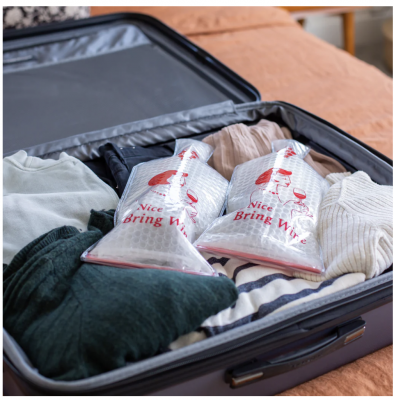 WIne Cush - set med 6 återanvändbara flaskskydd