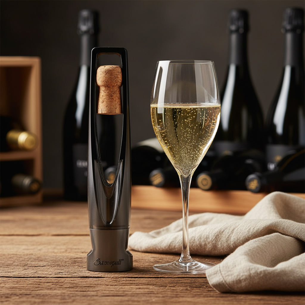 champagneöppnare pop bulle le creuset
