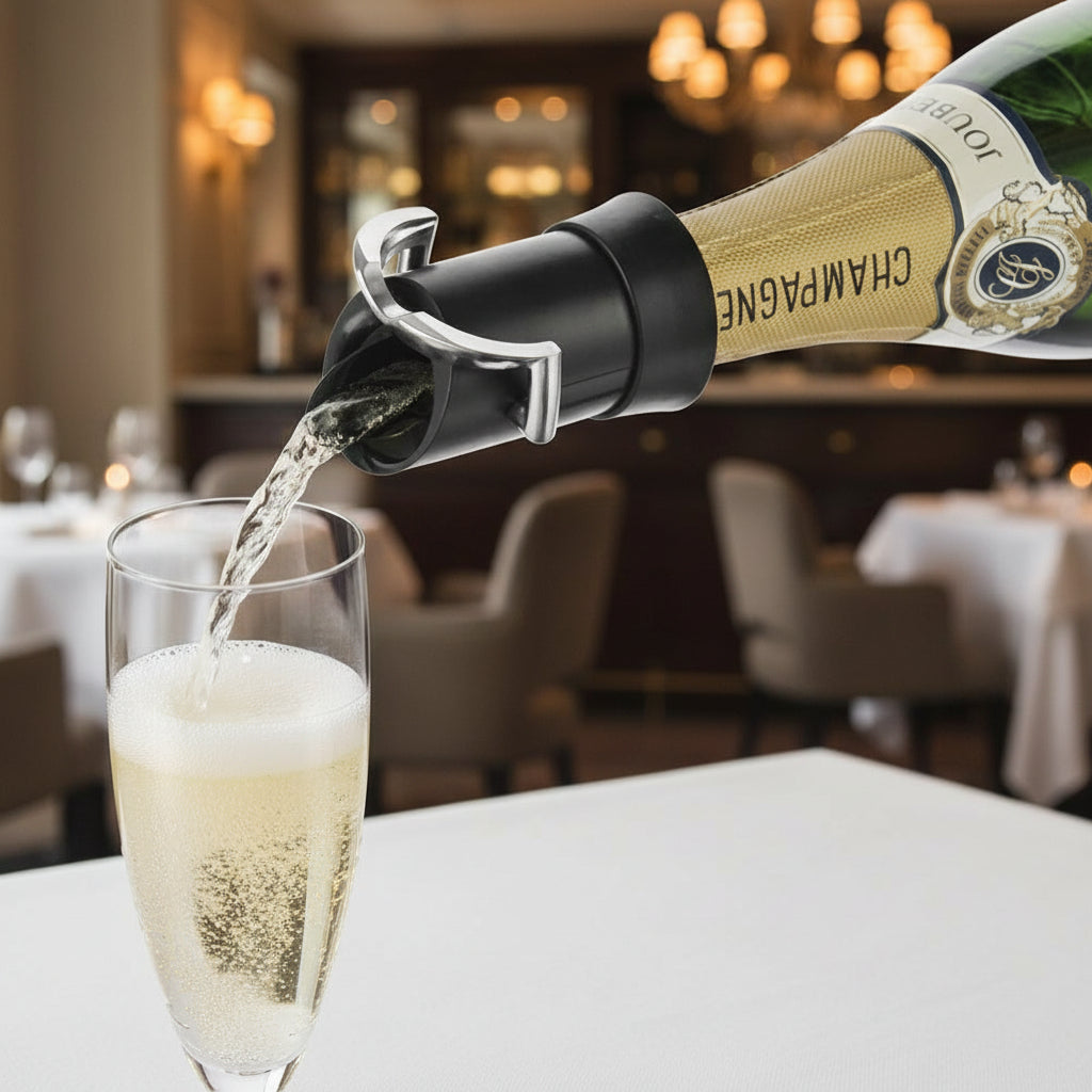 Champagnepropp och hällpip