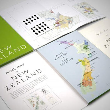 Vinkarta Nya Zeeland - falsad