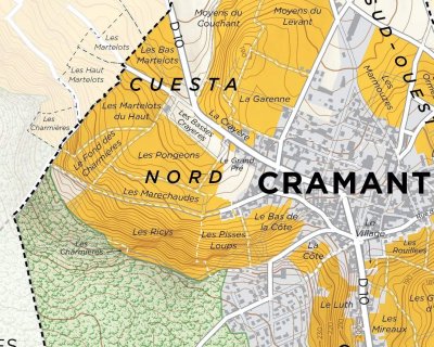 Cramant Grand Cru Champagne Côte des Blancs.