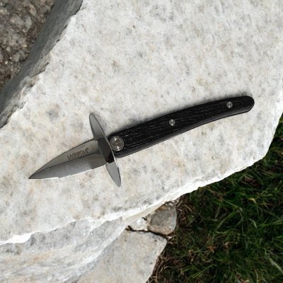 Ostronkniv mörkt handtag