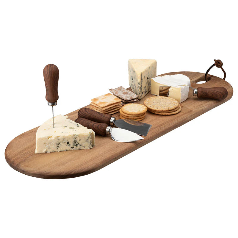 Oval skärbräda / serveringsbräda