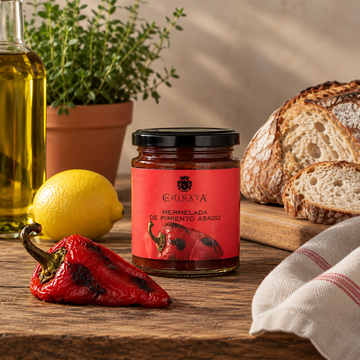Hantverksmarmelad på rostad piquillopaprika