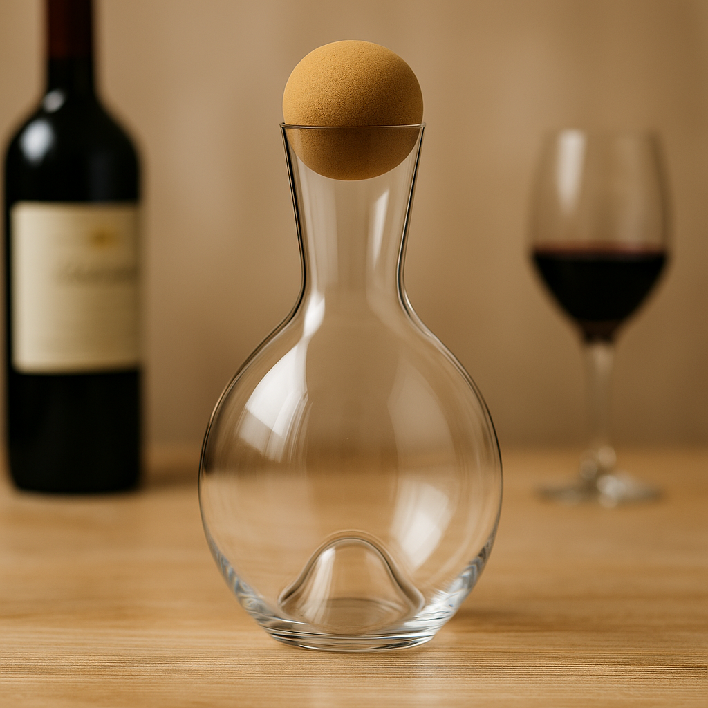 MONA - karaff med träkula