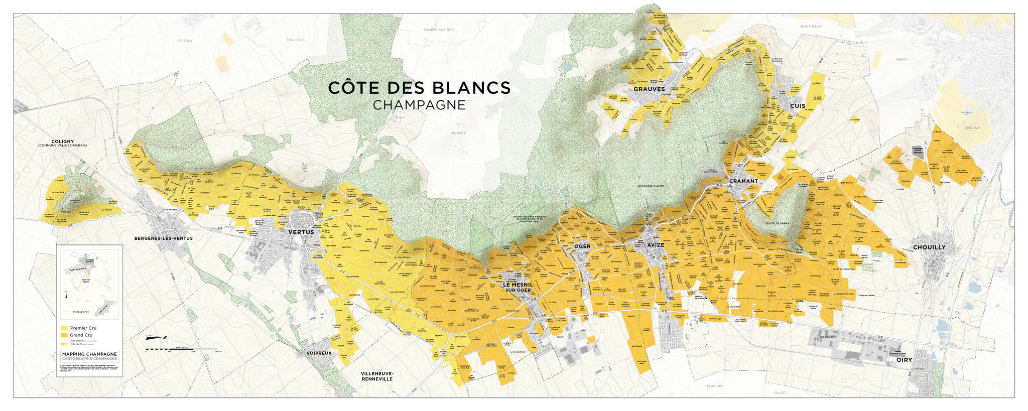 Mapping Champagne – Côte des Blancs