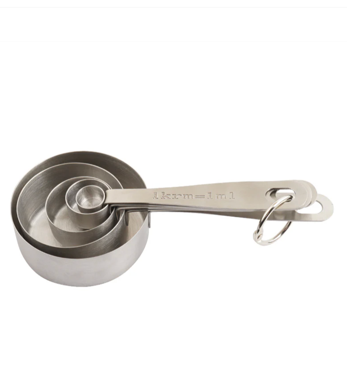 Måttsats i rostfritt