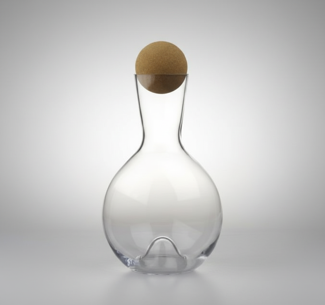 MONA - karaff med träkula