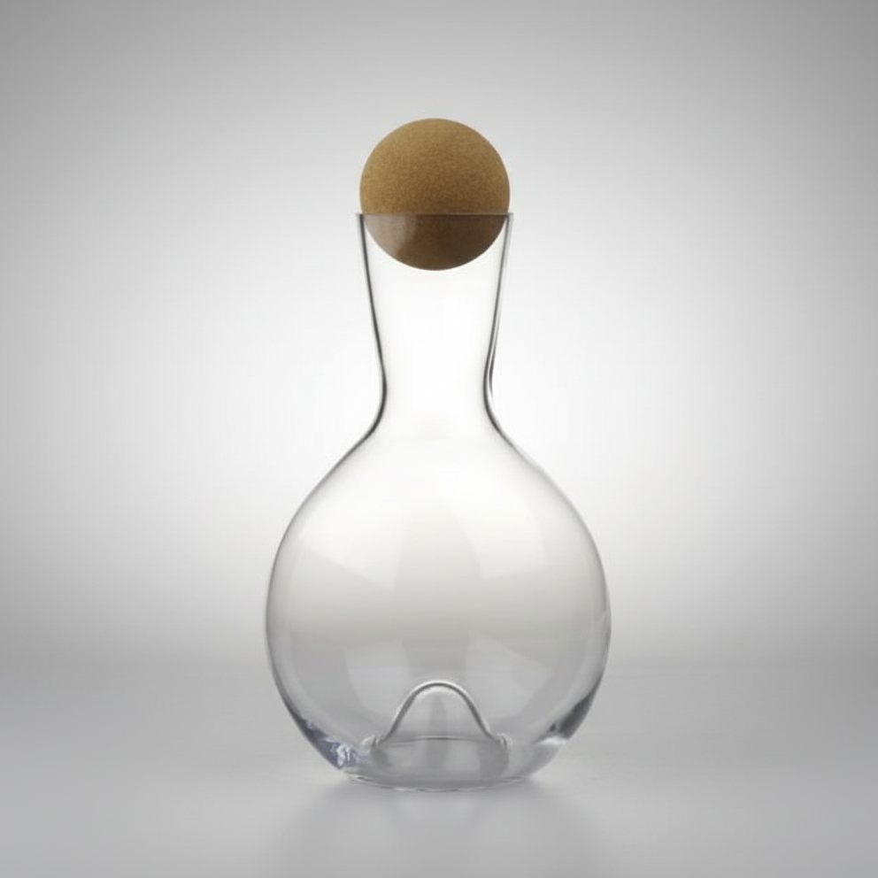 MONA - karaff med träkula