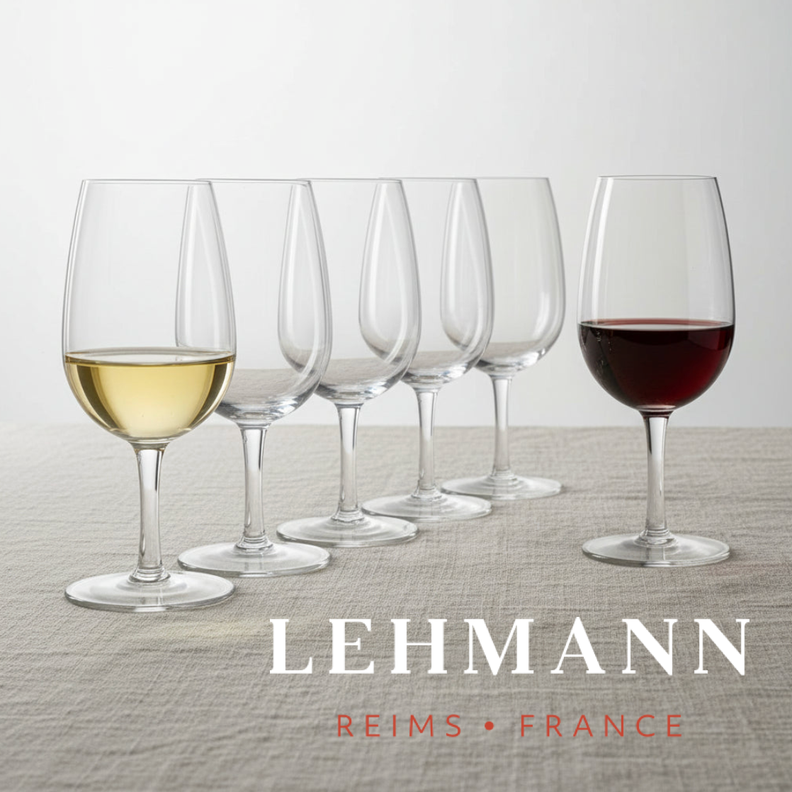 6 x vinprovningsglas - ISO-glas Lehmann