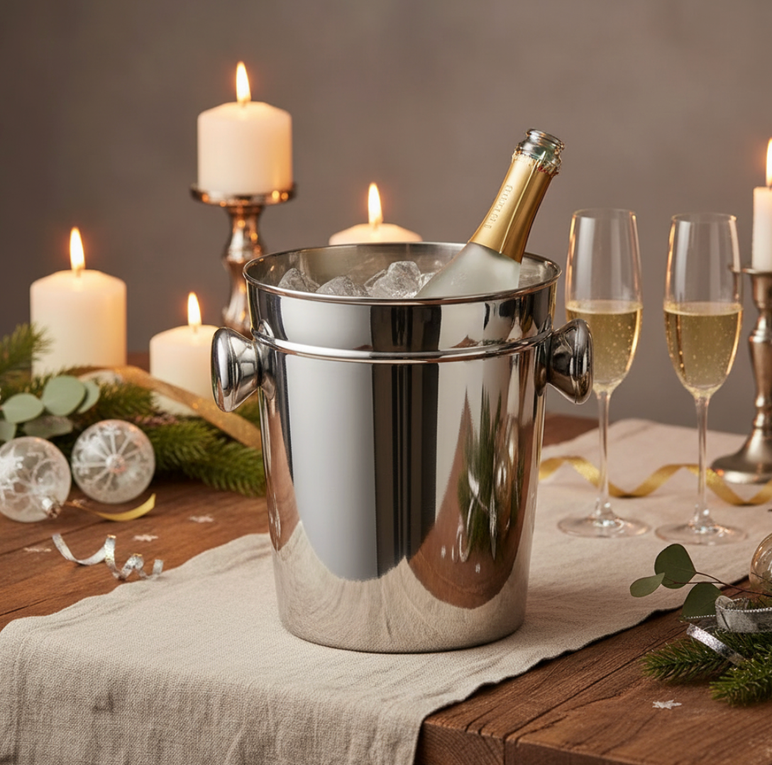 Champagne-/vinkylare ”Stram”