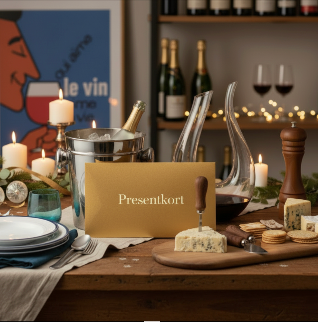 Vinet & Glaset Presentkort