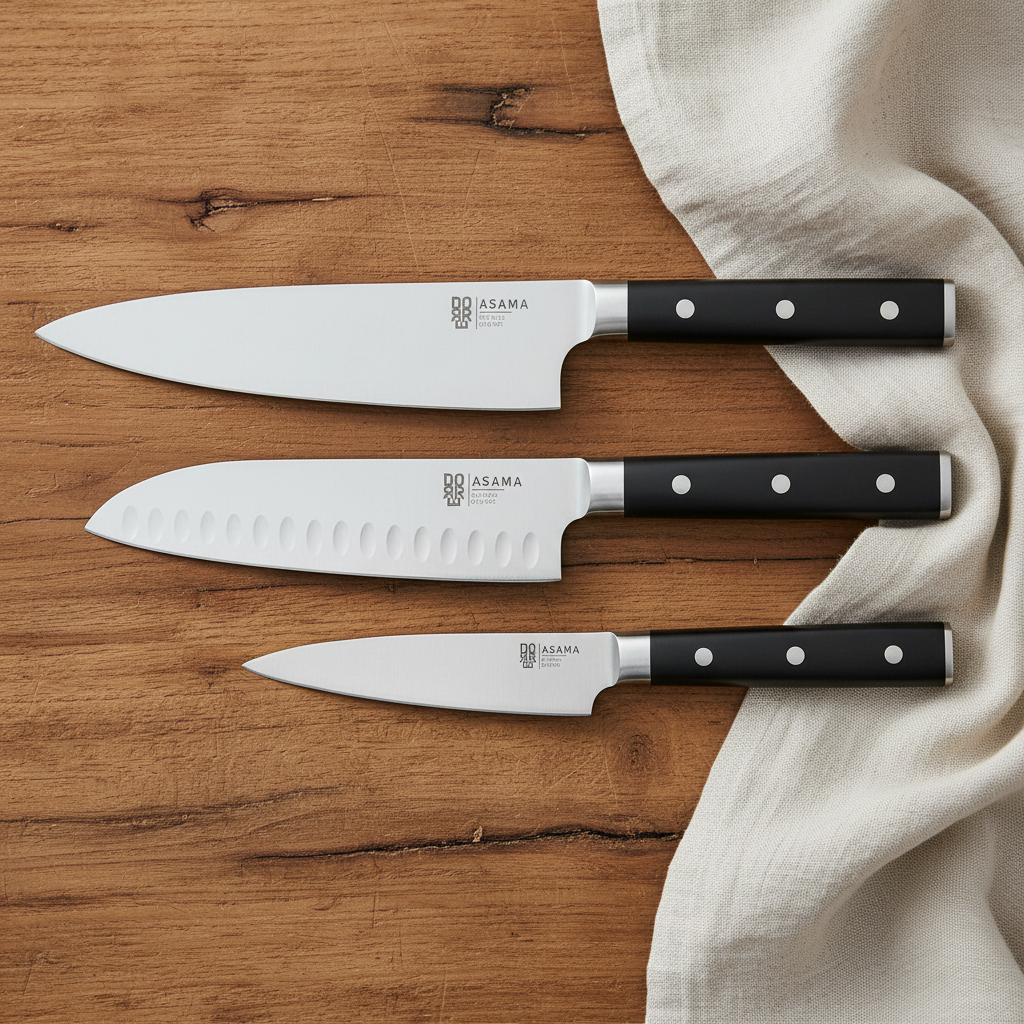 Asama knivset 3 delar