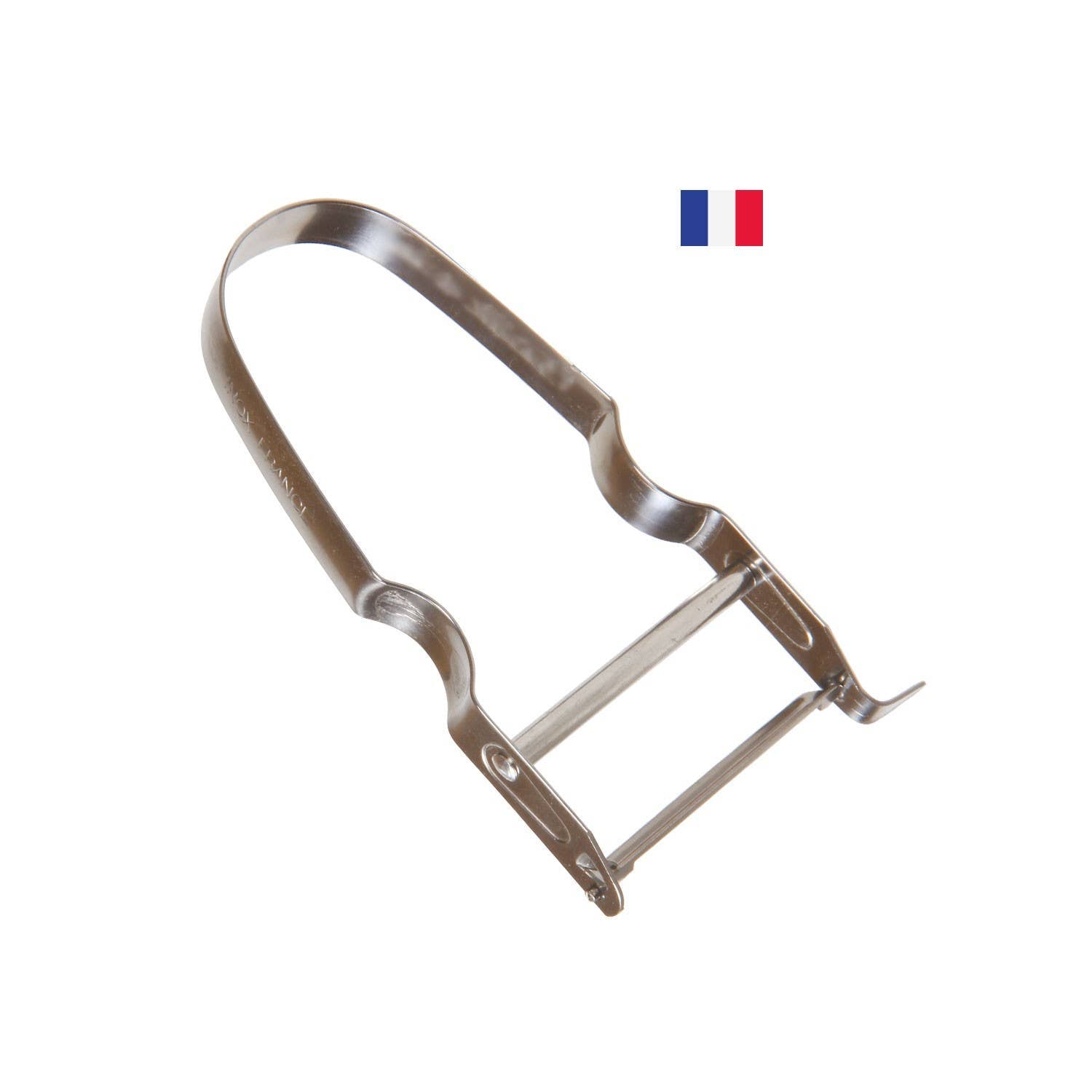 Rostfri rotfrukts- och grönsakskalare