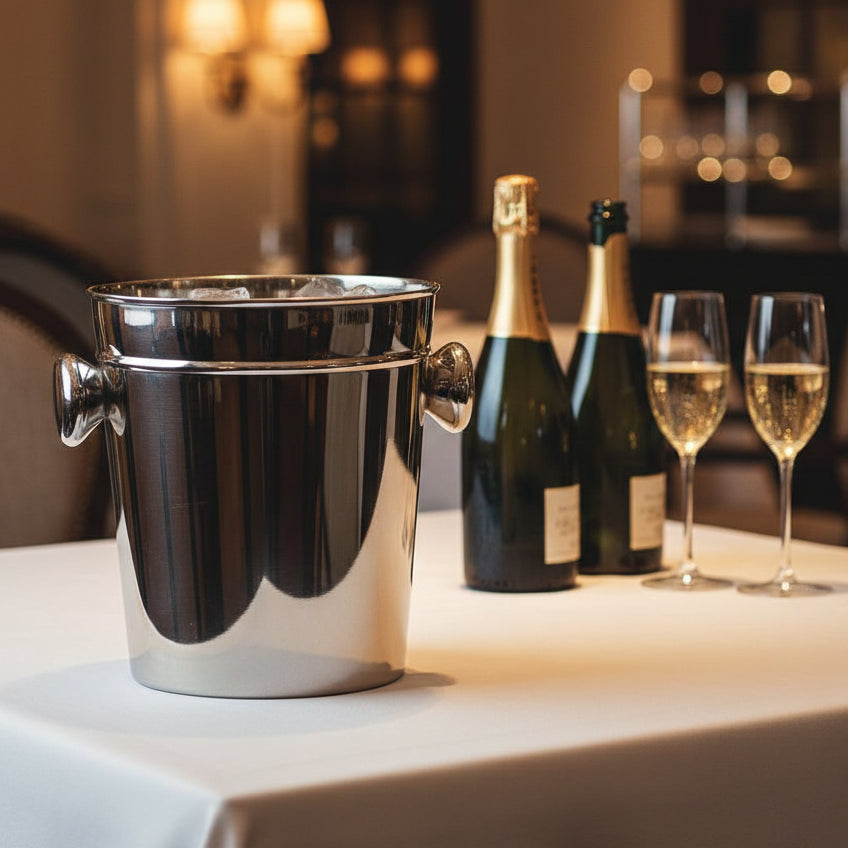 Champagne-/vinkylare ”Stram”