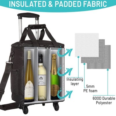 Lazenne Cooler Bag – 6 flaskor – bild 2
